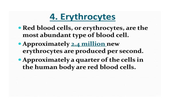 blood physiology , physiology of erythrocytes.ppt