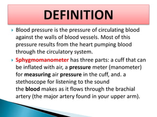Blood pressure PPT