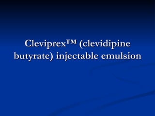 Blood Pressure Control in Neuro ICU | PPT