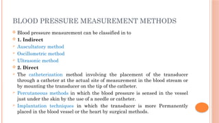 HUMAN BLOOD PRESSURE MEASUREMENT AND ITS TECHNIQUES.pptx