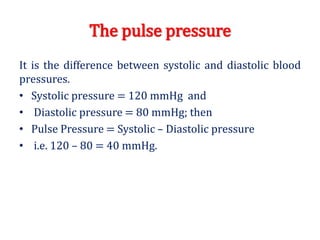 Systolic And Diastolic Pressure Difference