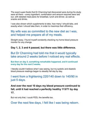 Blood pressure protocol | PDF