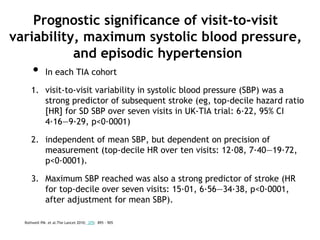Blood pressure variability.ppt อ.สามารถ | PDF