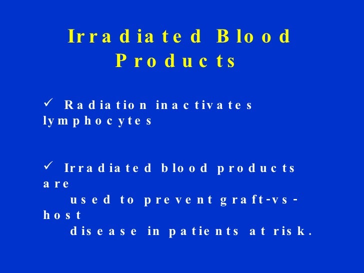 blood products