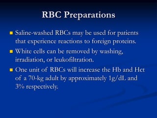 Blood Products Dr Sunil Hariram Pal.ppt