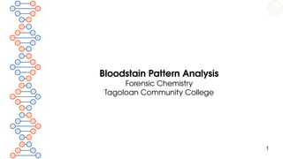 Comprehensive Bloodstain Pattern Analysis in Forensic Science | PPTX