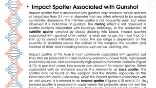 Comprehensive Bloodstain Pattern Analysis in Forensic Science | PPTX