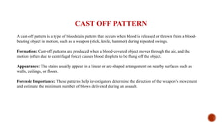 Blood stain pattern analysis In Forensic Science.pptx