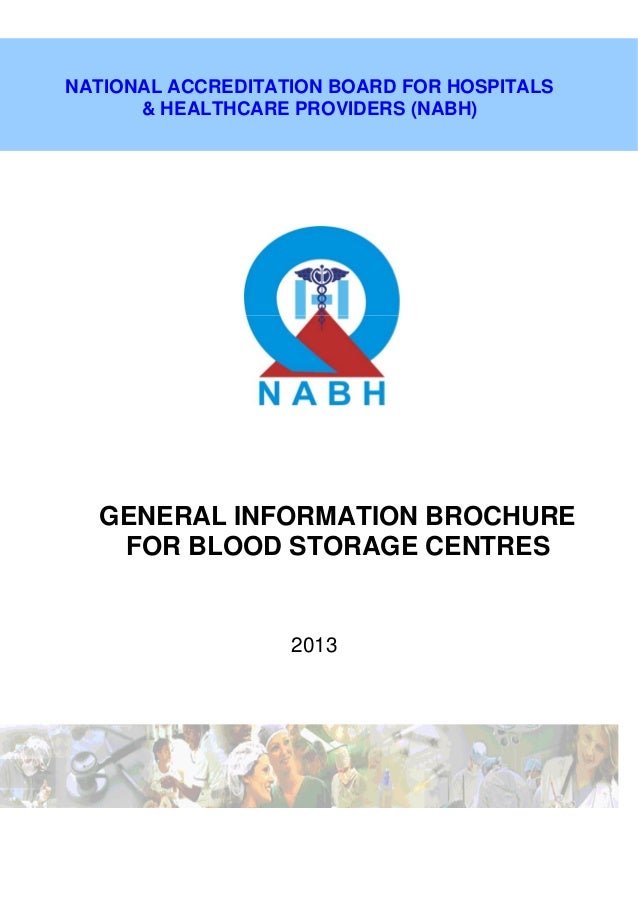 blood storage nabh blood bank certification