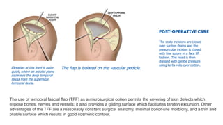 Preauricular Incision Steps Blood supply of face | PPTX