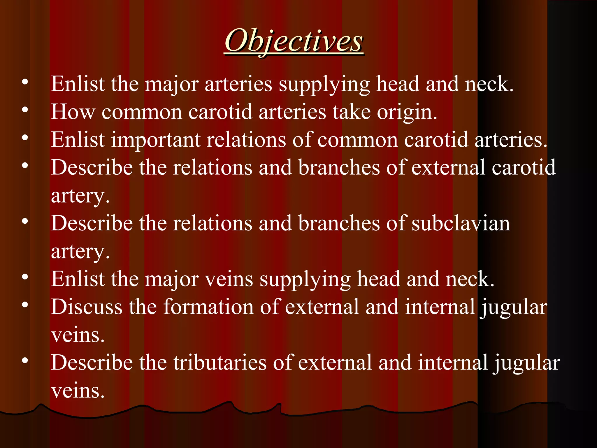 Blood supply of head and neck | PPT