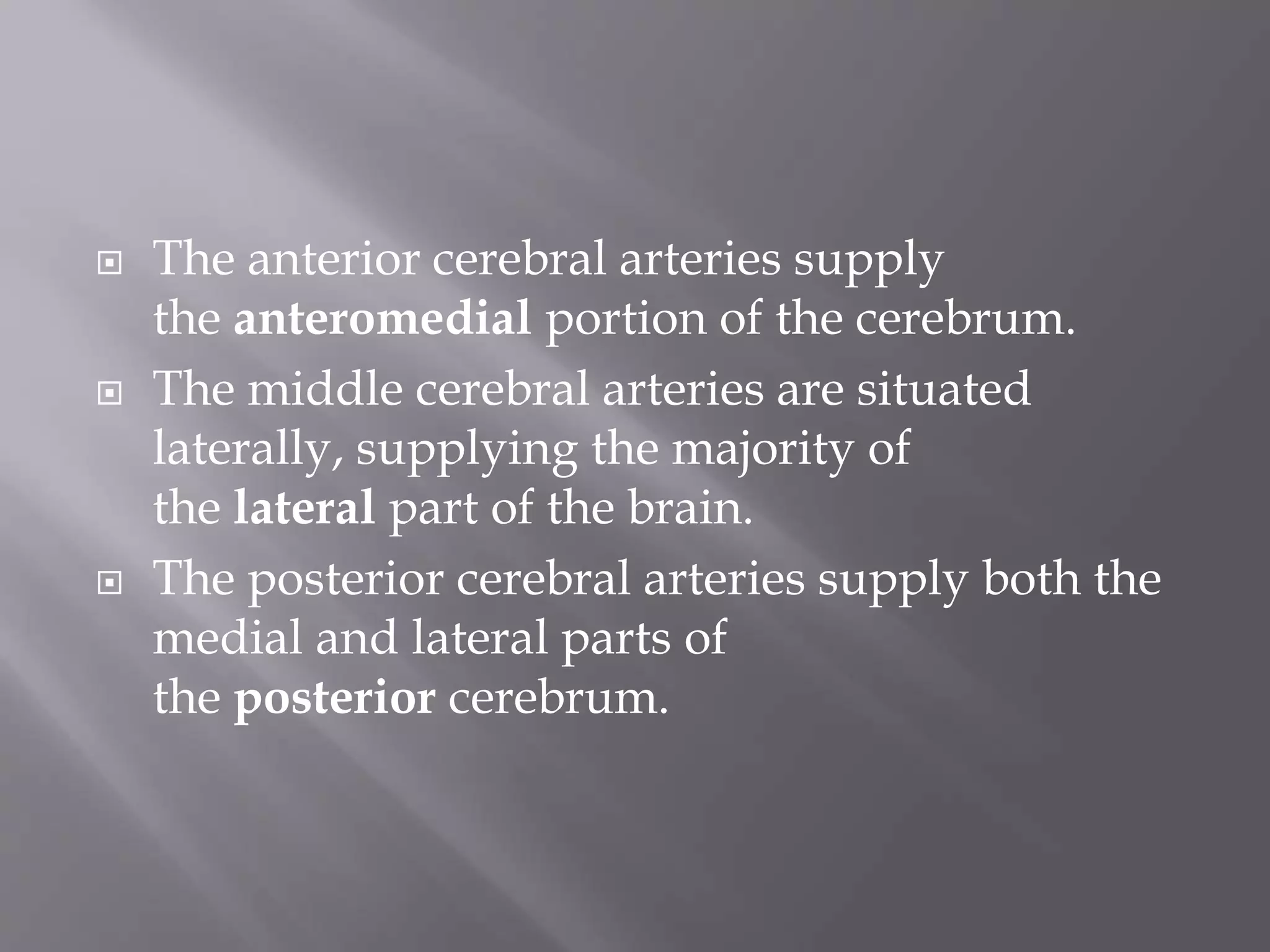 Blood supply of the brain, neuro anatomy . | PPTX