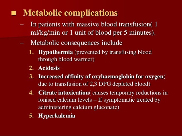 Blood Transfusion
