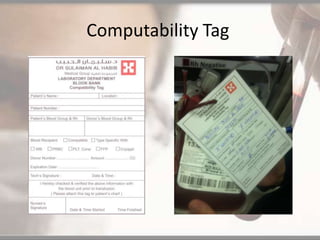 Blood transfusion | PPTX