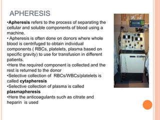 Blood transfusion | PPTX