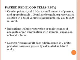 BLOOD TRANSFUSION NOTES AND BLOOD GROUPS | PPTX