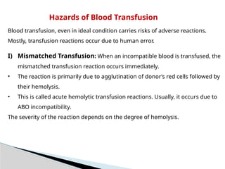 BLOOD TRANSFUSION physiology and pathology .pptx