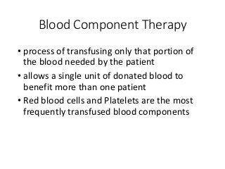 Blood transfusion and reactions | PPTX