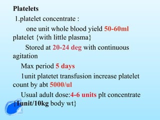 seminar on Blood transfusion | PPTX