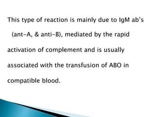 Blood transfusion reaction | PPT
