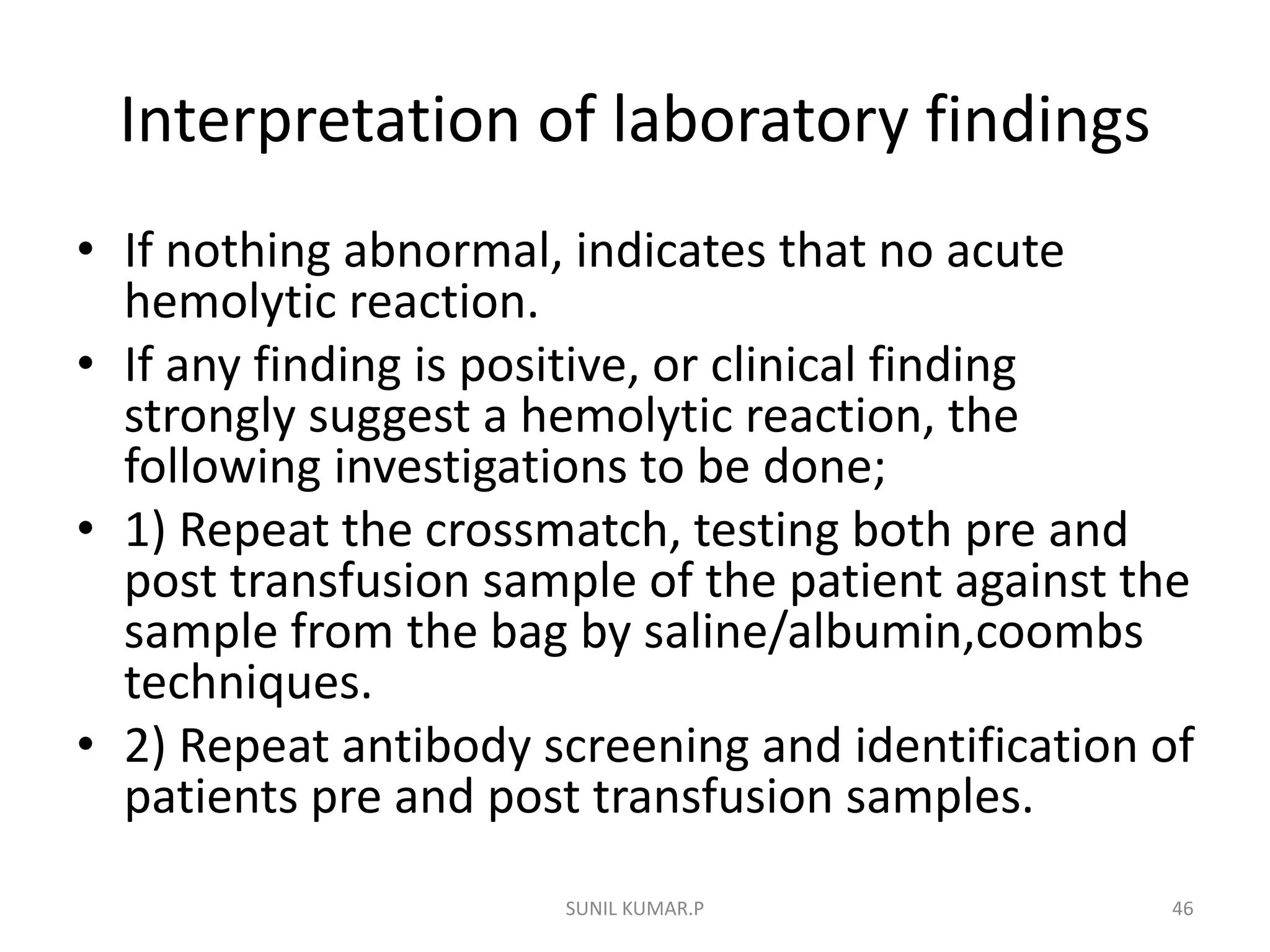 Blood transfusion reactions | PPTX