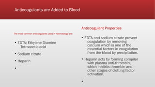 Blood Transport | ODP