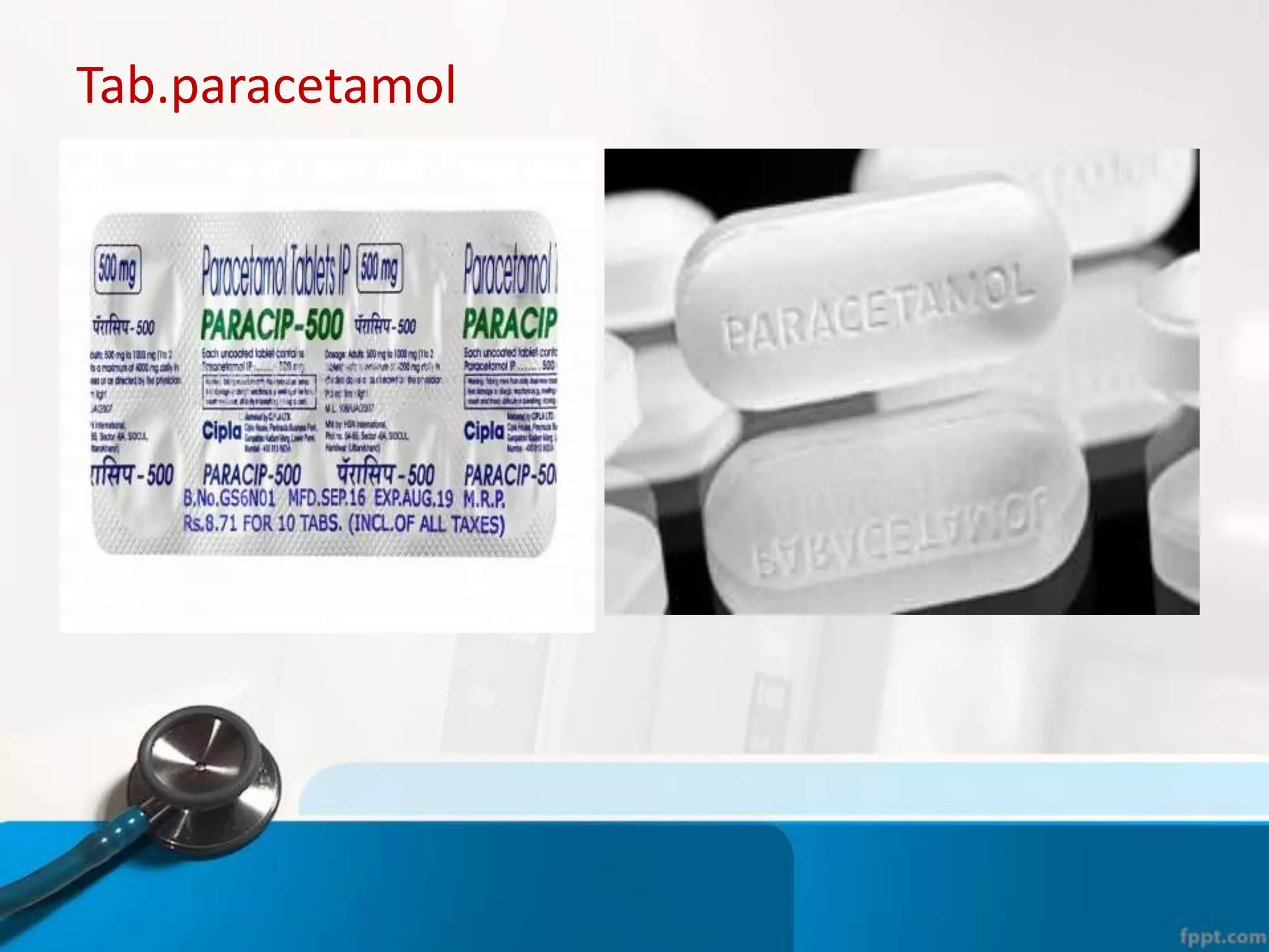 Tab.paracetamol
 