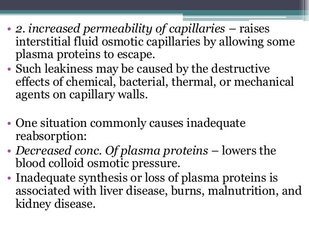 What causes excess protein in the blood?