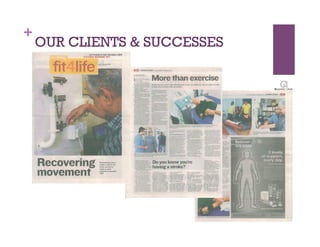 +
    OUR CLIENTS & SUCCESSES
 