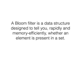 Bloom filter | PDF