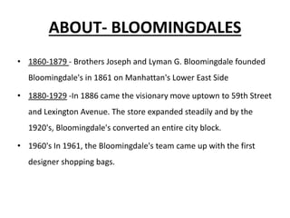 Bloomingdale's - Wikipedia