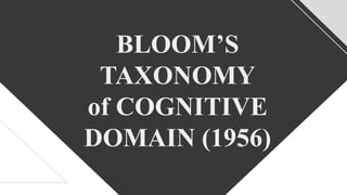 BLOOMS - TAXONOMY - COGNITIVE - DOMAIN.pptx