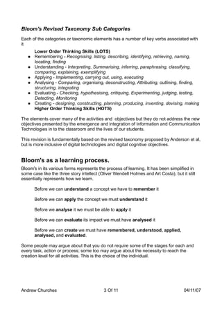 !"##$%&'-./0&.1'()*#+#$,'234'5)6.7#80.&
Q,97'#T'+74'9,+4*#3)4&'#3'+,.#/#$)9'4"4$4/+&'7,&','/8$F43'#T';40'E43F&',&	),+42'5)+7'
)+
       :';%3&<34%3&!=0*80*9&-80$$,&>:<!-?
   !   D4$4$F43)/*'L'569-'&%0%&':(,%0;%&':(8609"%<%&':(%86&;%=3%&':("6;"%67%&':(&#.%&':(
       ,-9#;%&':(=%&8%&'
   !   M/243&+,/2)/*'L'>&;6"?"6;%&':(@A..#"%0%&':(%&=6""%&':(?#"#?B"#0%&':(9,#00%=3%&': (
       9-.?#"%&':(62?,#%&%&':(626.?,%=3%&'
   !   1??"0)/*'L'>.?,6.6&;%&':(9#""3%&'(-A;:(A0%&':(6269A;%&'
   !   1/,"0&)/*'L'C-.?#"%&':(-"'#&%0%&':(869-&0;"A9;%&':(D;;"%<A;%&':(-A;,%&%&':(=%&8%&': (
       0;"A9;A"%&':(%&;6'"#;%&'
   !   QE,"8,+)/*'L'CB69E%&':(B3?-;B60%0%&':(9"%;%FA%&':(G2?6"%.6&;%&':(HA8'%&':(;60;%&': (
       !6;69;%&':(I-&%;-"%&'
   !   634,+)/*'L'860%'&%&':(9-&0;"A9;%&':(?,#&&%&':(?"-8A9%&':(%&76&;%&':(867%0%&':(.#E%&'
       @09=%3&<34%3&!=0*80*9&-80$$,&>@<!-?

-74'4"4$4/+&'9#E43'$,/0'#T'+74',9+)E)+)4&',/2''#FY49+)E4&'F8+'+740'2#'/#+',2234&&'+74'/45'
#FY49+)E4&'?34&4/+42'F0'+74'4$43*4/94',/2')/+4*3,+)#/'#T'B/T#3$,+)#/',/2'6#$$8/)9,+)#/'
-497/#"#*)4&')/'+#'+74'9",&&3##$',/2'+74'")E4&'#T'#83'&+824/+&<

-7)&'34E)&)#/')&'T8/2,$4/+,""0'F,&42'#/'+74'34E)&42'+,.#/#$0'?3#?#&42'F0'1/243&#/'4+',"U'
F8+')&'$#34')/9"8&)E4'#T'2)*)+,"'+497/#"#*)4&',/2'2)*)+,"'9#*/)+)E4'#FY49+)E4&<


7$''AB,&",&"&$%"3*0*9&/3'6%,,C
!"##$%&')/')+&'E,3)#8&'T#3$&'34?34&4/+&'+74'?3#94&&'#T'"4,3/)/*<'B+'7,&'F44/'&)$?")T)42')/'
&#$4'9,&4'");4'+74'+7344'&+#30')/+4""49+']W")E43'_4/24""'Z#"$4&',/2'13+'6#&+,^U'F8+')+'&+)""'
4&&4/+),""0'34?34&4/+&'7#5'54'"4,3/<

       !4T#34'54'9,/'5*4%3,+"*4','9#/94?+'54'7,E4'+#'3%A%A#%3')+

       !4T#34'54'9,/'"//$.'+74'9#/94?+'54'$8&+'5*4%3,+"*4')+

       !4T#34'54'"*"$.,%')+'54'$8&+'F4',F"4'+#'"//$.')+

       !4T#34'54'9,/'%D"$5"+%')+&')$?,9+'54'$8&+'7,E4'"*"$.,%4')+

       !4T#34'54'9,/'63%"+%'54'$8&+'7,E4'3%A%A#%3%4E&5*4%3,+''4E&"//$0%4E&
       "*"$.,%4E',/2&%D"$5"+%4<

>#$4'?4#?"4'$,0',3*84',F#8+'+7,+'0#8'2#'/#+'34V8)34'&#$4'#T'+74'&+,*4&'T#3'4,97',/2'
4E430'+,&;U',9+)#/'#3'?3#94&&`'&#$4'+##'$,0',3*84',F#8+'+74'/494&&)+0'+#'34,97'+74'
934,+)#/'"4E4"'T#3',""',9+)E)+)4&<'-7)&')&'+74'97#)94'#T'+74')/2)E)28,"<




1/2345'6783974&                            G'WT'AA                                    SHXAAXSO
 