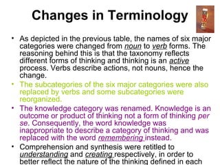 Blooms revisedtaxonomy inanutshell | PPT