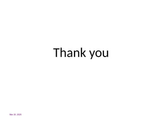 Mar 20, 2025
Thank you
 