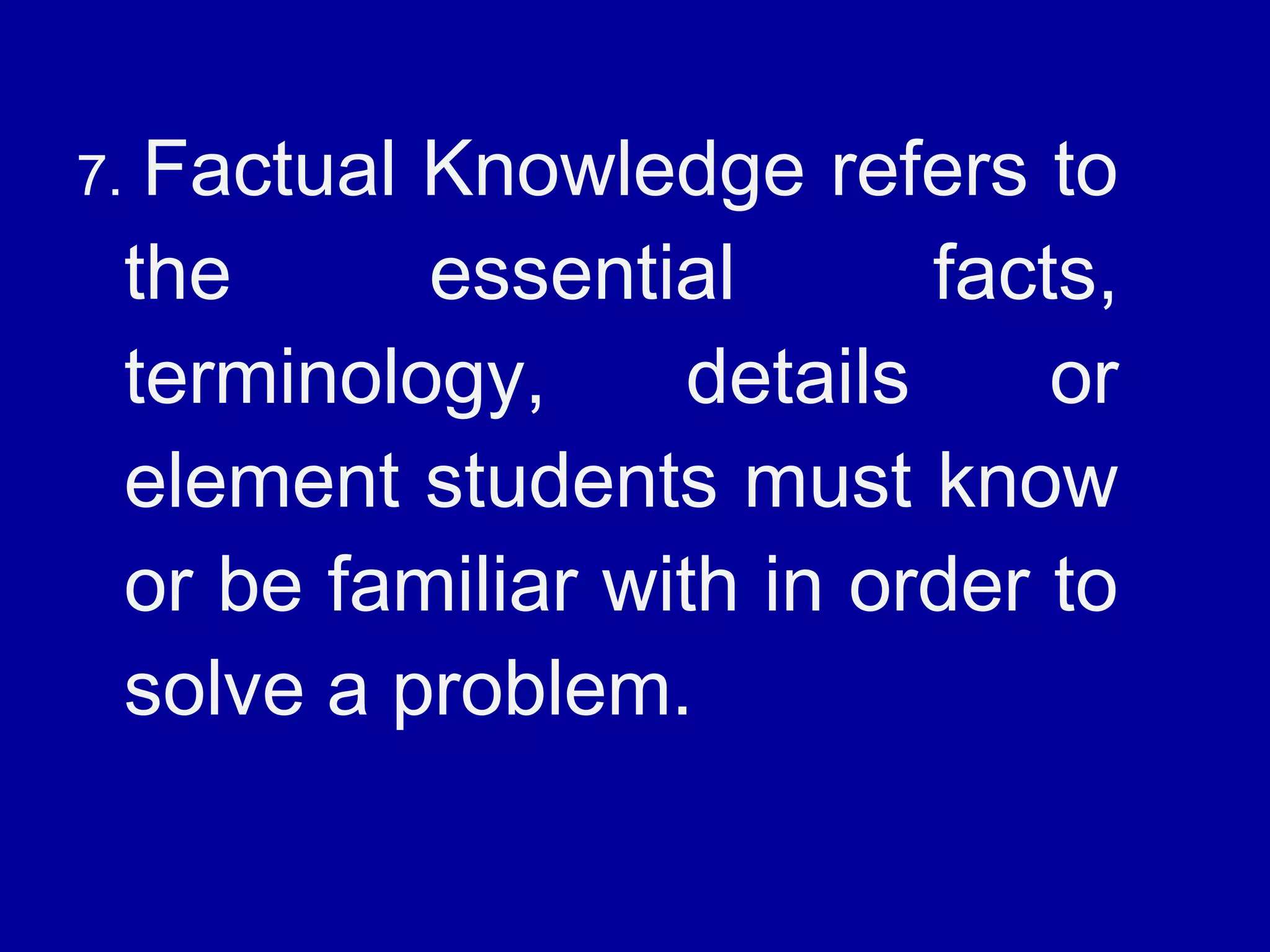 Blooms taxonomy powerpoint ppt