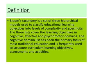 BLOOM'S TAXONOMY B.ed Bio [Saqlain Raza].pptx
