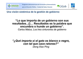 Bloque II - Vision Sistemica