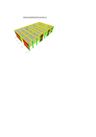 ANALISIS SISMORESISTENTES BLOQUE 03