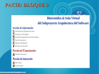 PACIE: BLOQUE 0
 