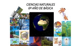 CIENCIAS NATURALES 
6º AÑO DE BÁSICA 
Diapositiva elaborada por: Marco Mendieta 
 