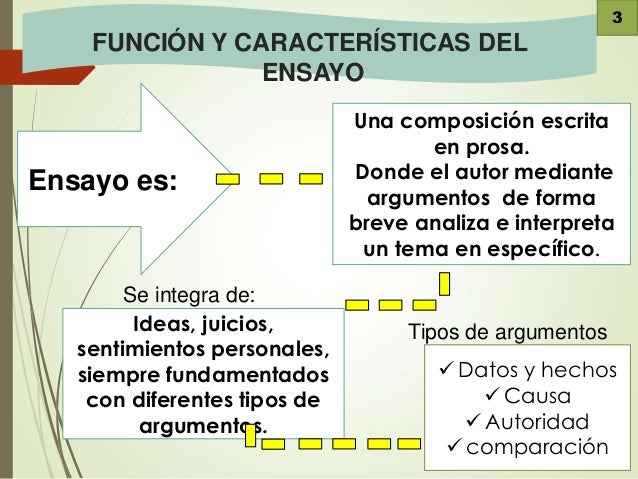 Bloque 1.3 El ensayo