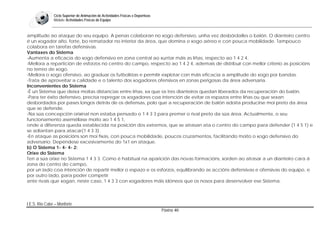 Bloque: Táctica-Fútbol