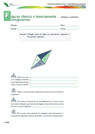 Escuela Secundaria Gral. no. 1 “José María Rosas Zumaya”
Profra. Eréndira Sánchez Blanco
 