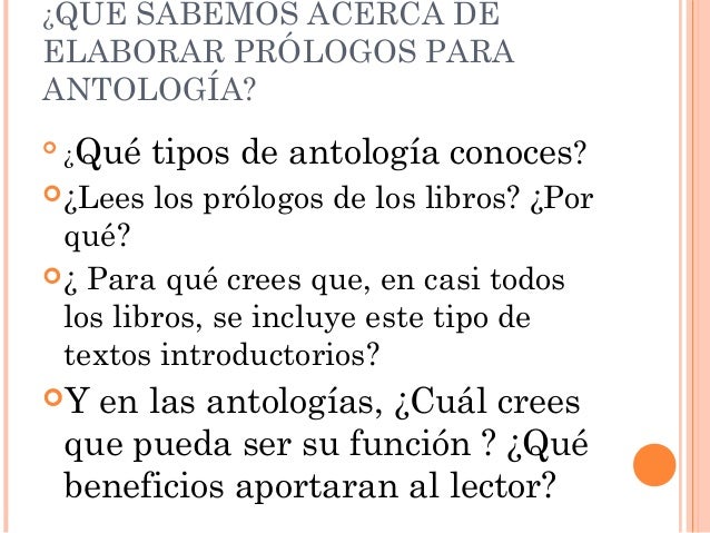 Bloque 2 Prólogo y epílogo