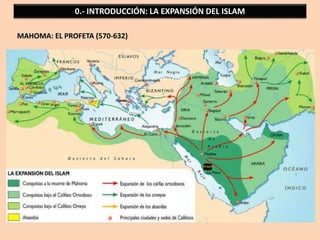 0.- INTRODUCCIÓN: LA EXPANSIÓN DEL ISLAM
MAHOMA: EL PROFETA (570-632)
 