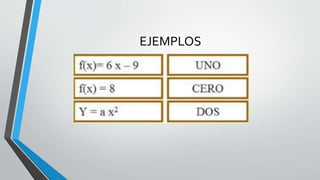 EJEMPLOS
 