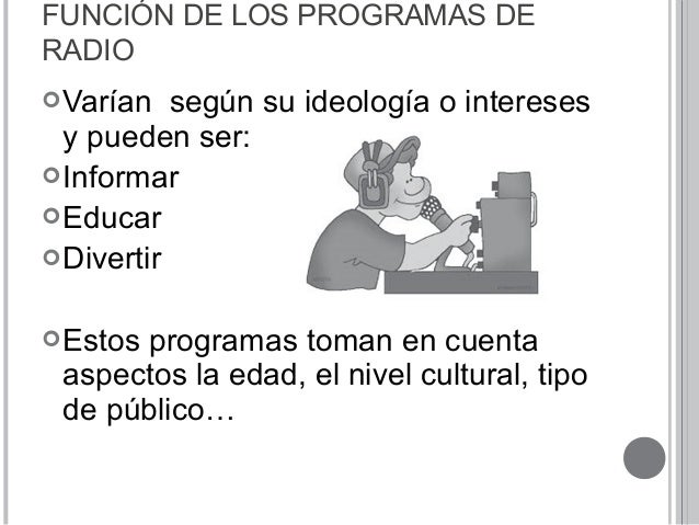 Bloque 3 programa de radio