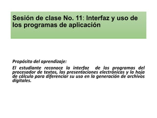 Bloque 3 tema 1 programas de aplicaicon palabra power point y excel | PPTX