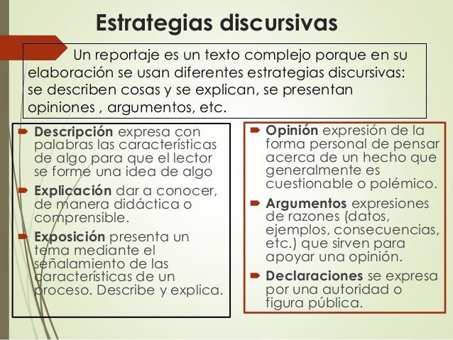Bloque 4 El reportaje